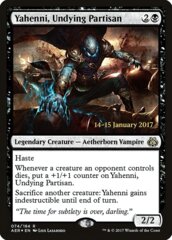 Yahenni, Undying Partisan - Foil - Prerelease Promo
